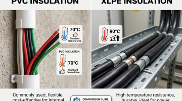 Cable Insulation Performance PVC vs XLPE in Nigerian Electrical Installations (IEC 60502‑1)