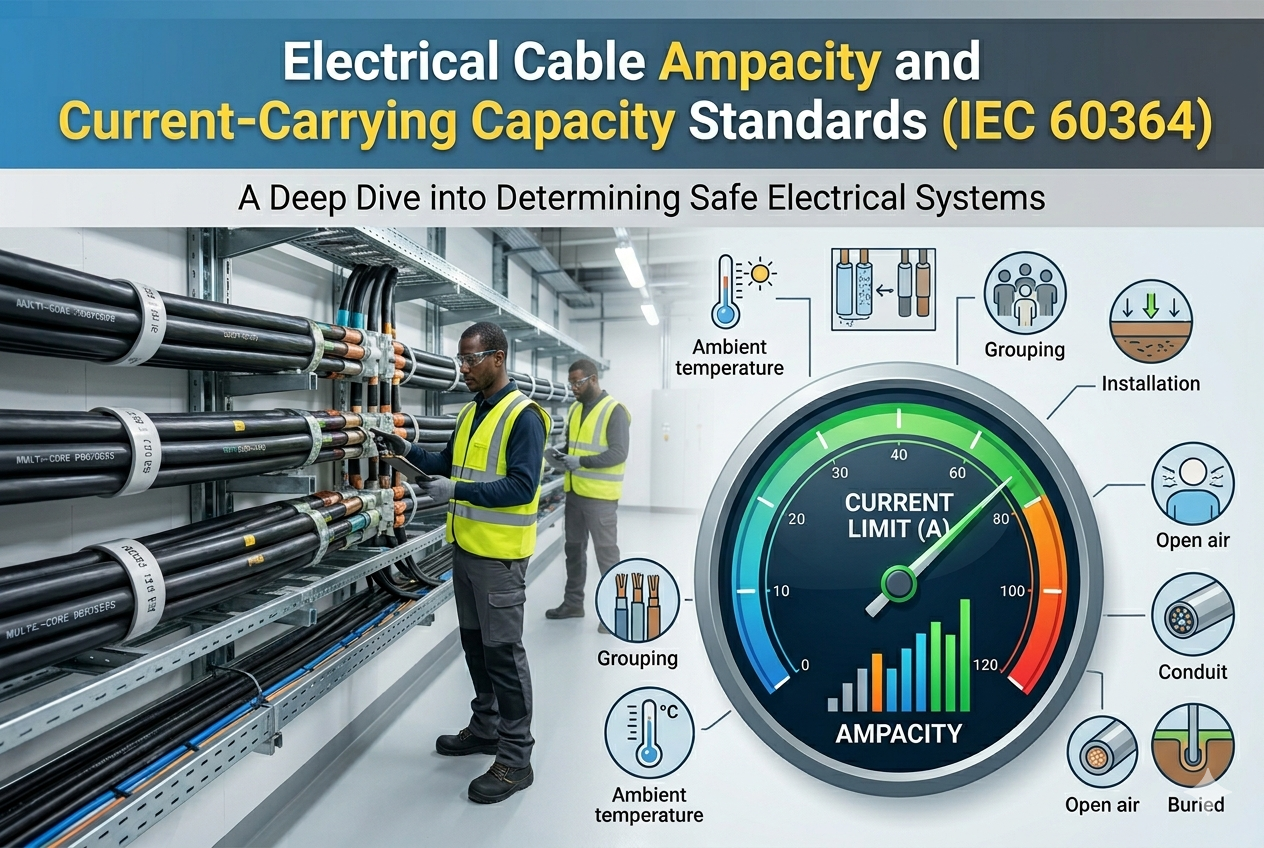 Electrical Cable Ampacity and Current‑Carrying Capacity Standards (IEC 60364)