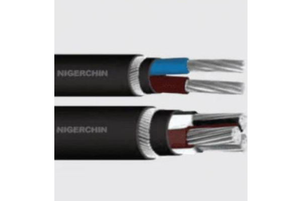 Two & Three Core PVC Insulated and PVC Sheathed Armoured – Circular Aluminium Conductor